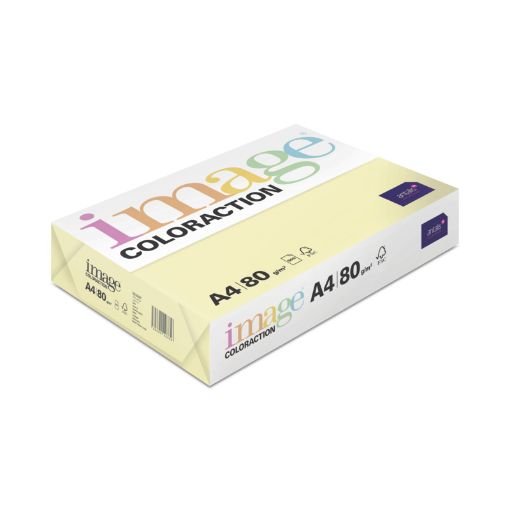 Obrázek Antalis Papír Image Coloraction Desert - pastelově žlutá (YE23) A4 (80g/500ks)