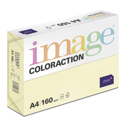 Obrázek Antalis Papír Image Coloraction Desert - pastelově žlutá (YE23) A4 (160g/250ks)
