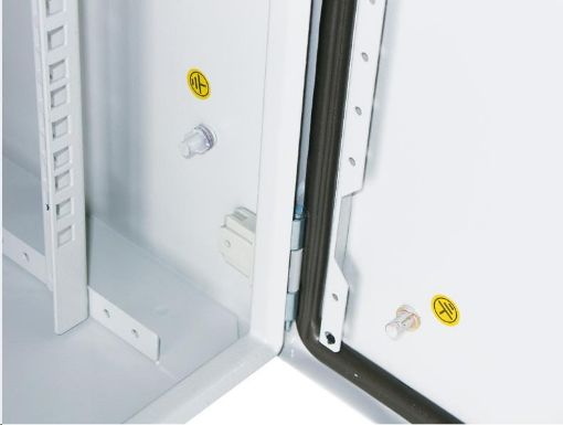 Obrázek XtendLan 19" venkovní vodotěsný rozvaděč 11U 500x300, krytí IP55, nosnost 65kg, šedý