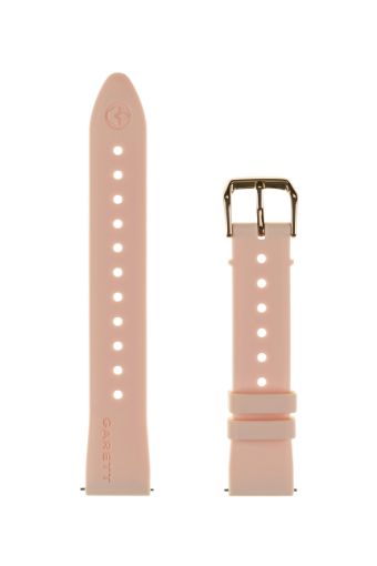 Obrázek Garett univerzální řemínek 18 mm, růžový, silikonový