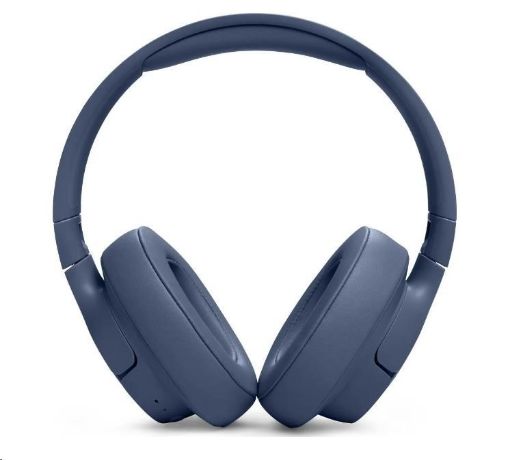 Obrázek JBL Tune 720BT Blue bezdrátová sluchátka přes uši, Bluetooth 5.3, až 76 hodin a rychlé dobití, modrá