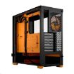 Obrázek FRACTAL DESIGN skříň Pop Air RGB Orange Core TG Clear Tint, 2x USB 3.0, bez zdroje, ATX