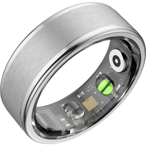 Obrázek iGET Smart Ring R1 Silver vel. 9