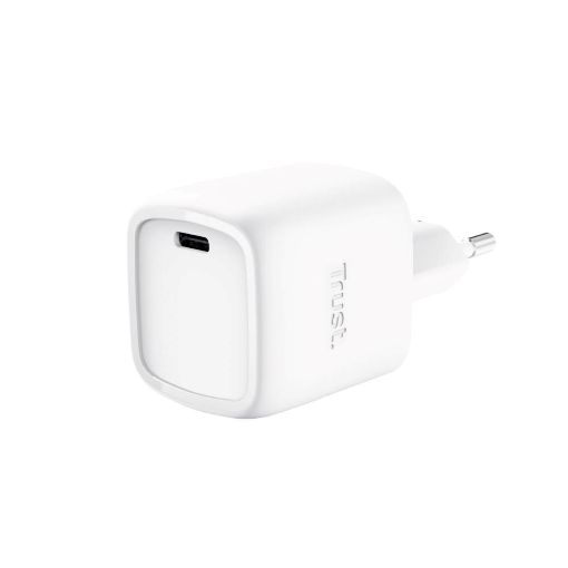 Obrázek TRUST GaN Nabíječka MAXO 30W, USB-C, bílá