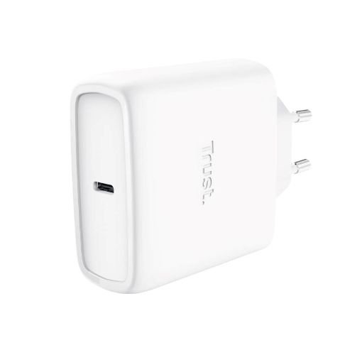 Obrázek TRUST GaN Nabíječka MAXO 65W, USB-C, bílá