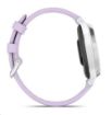Obrázek Garmin Lily 2 Active Silver Purple Jasmine silicon band, EU