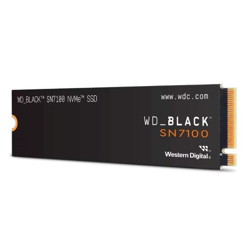 Obrázek WD BLACK SSD NVMe 4TB PCIe SN7100 Powered by SanDisk, Gen4, (R:7250, W:6900MB/s)