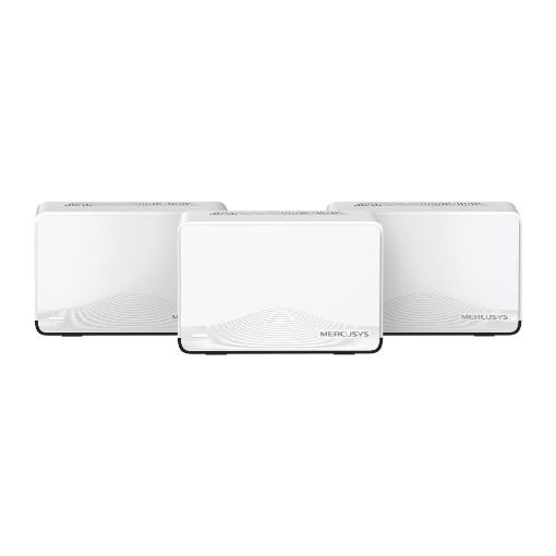 Obrázek MERCUSYS Halo H27BE(3-pack) WiFi7 Mesh (BE3600,2,4GHz/5GHz,1x2,5GbELAN/WAN,2xGbELAN/WAN)