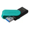 Obrázek Kingston Flash Disk 128GB USB3.2 Gen 1 DataTraveler Exodia S (Black + Turquoise)