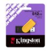 Obrázek Kingston Flash Disk 512GB USB3.2 Gen 1 DataTraveler Exodia S (Black + Yellow)