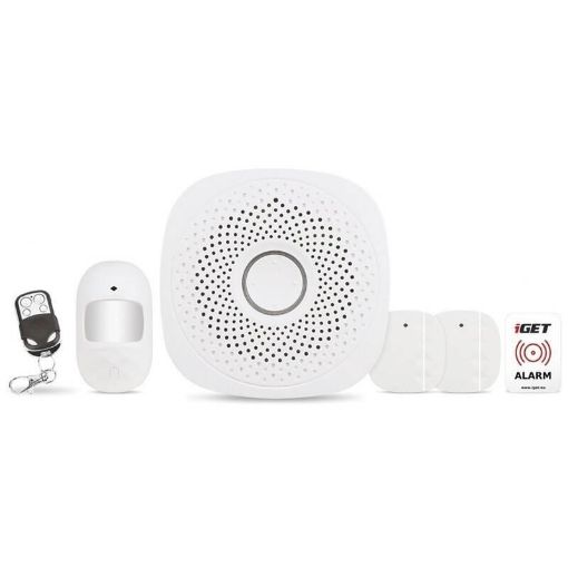 Obrázek iGET HOME X1 Advanced - Domovní Wi-Fi smart alarm, kompletní set, podpora Tuya