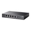Obrázek TP-Link switch TL-SG1005P-PD (5xGbE,4xPoE+,1xPoE-in,PoE++,90W, fanless)