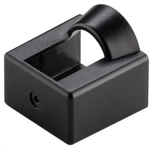 Obrázek XtendLan Protiprachová Krytka RJ-45, Krytka, protiprachová, pro konektor RJ-45, černá, (prodej po 10 kusech)