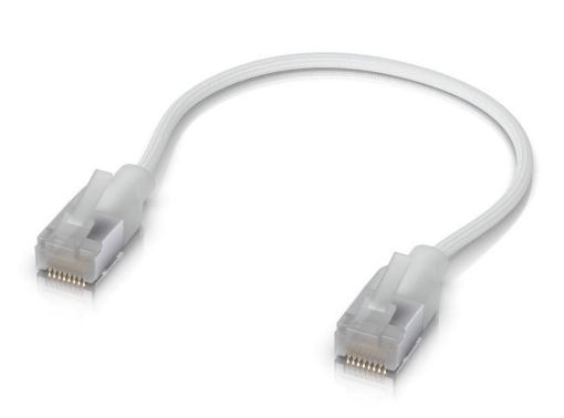 Obrázek UBNT UniFi Premium Patch kabel, Etherlighting, Cat6a, 0,15m
