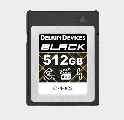 Obrázek Delkin CFexpress 4.0 BLACK | Type B | R3600/W3200 (VPG400) 512GB