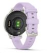 Obrázek Garmin Lily 2 Active Silver Purple Jasmine silicon band, EU