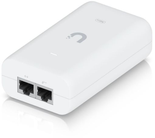 Obrázek UBNT U-PoE+ - Gigabitový PoE injektor 48V/0,65A (30W)