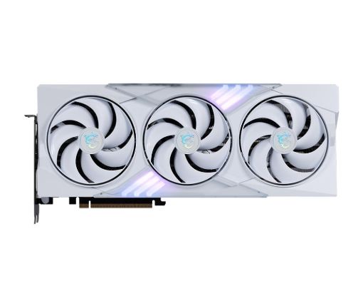 Obrázek MSI VGA NVIDIA GeForce RTX 5080 16G GAMING TRIO OC WHITE, RTX 5080, 16GB GDDR7, 3xDP, 1xHDMI