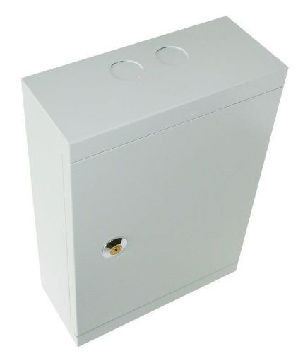 Obrázek XtendLan rozvaděč kovový s DIN lištou, 420x300x130mm