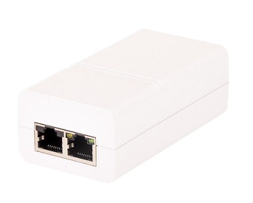 Obrázek MaxLink PI15W PoE injektor - 802.3af, 48V, 320mA, 15,4W, 1Gbit, bílý