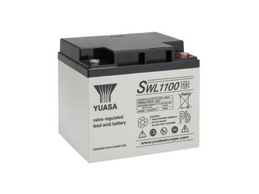 Obrázek Baterie - YUASA SWL1100 (12V/40,6Ah - Závit M5), životnost 12 let