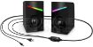 Obrázek CONNECT IT Reproduktory NEO PC, RGB, USB, 3,5mm, černé