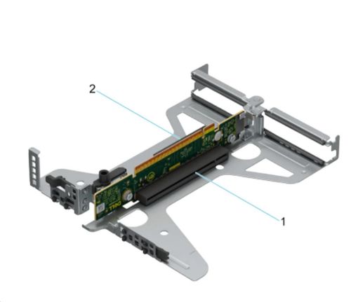 Obrázek DELL Riser Config 2 Butterfly Gen4 Riser (x8/x8) PowerEdge R360 CK