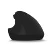 Obrázek EVOLVEO LadyErgo, tichá vertikální ergonomická myš, 2.4GHz, černá