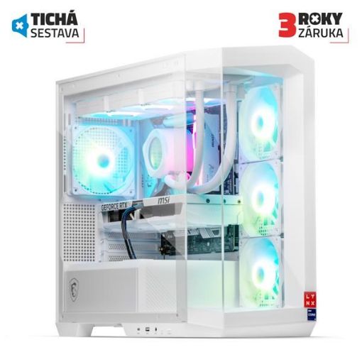 Obrázek LYNX Challenger White i9 14900KF 64GB 4TB SSD NVMe RTX 5080 16G W11 Home