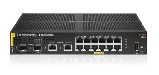 Obrázek HPE Aruba Networking CX 6000 12G Class4 PoE 2G/2SFP 139W Switch (R8N89A)