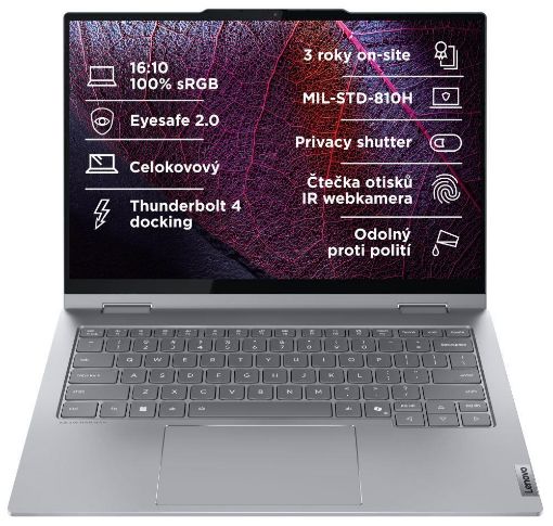 Obrázek LENOVO NTB ThinkBook 14 2-in-1 G5 - Ultra5 225U,14" WUXGA Touch,16GB,512SSD,FHD+IRcam,W11P