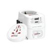 Obrázek SKROSS cestovní adaptér PRO Light USB AC45PD - World, UK+USA+AUS/CN, univerzální, uzemněný, USB A+C 45W