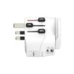 Obrázek SKROSS cestovní adaptér PRO Light USB AC45PD - World, UK+USA+AUS/CN, univerzální, uzemněný, USB A+C 45W
