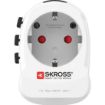 Obrázek SKROSS cestovní adaptér PRO Light USB AC45PD - World, UK+USA+AUS/CN, univerzální, uzemněný, USB A+C 45W