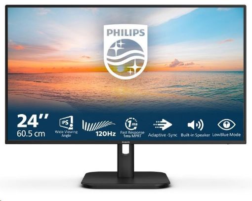 Obrázek Philips MT 23,8" 24E1N1200A - 1920x1080,IPS,120Hz,D-Sub,HDMI,DP,Repro
