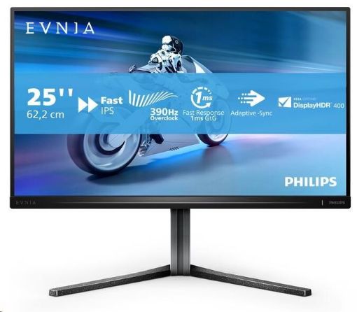 Obrázek Philips MT 24,5" 25M2N5200U - 1920x1080,Fast IPS,360Hz (OC 390Hz),2xHDMI,DP,Pivot
