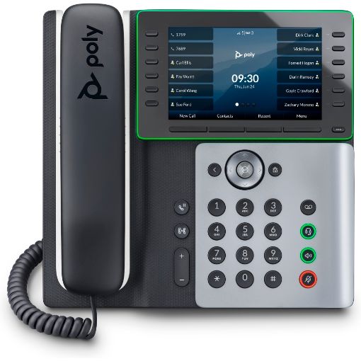Obrázek Poly Edge E550 IP telefon, PoE