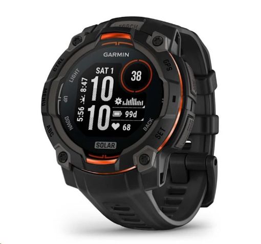 Obrázek Garmin Instinct 3 45mm SOLAR Black, EU
