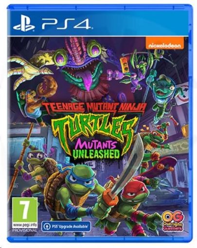 Obrázek PS4 hra Teenage Mutant Ninja Turtles: Mutants Unleashed