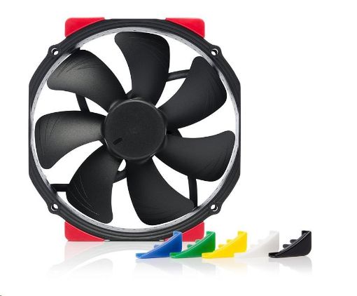 Obrázek NOCTUA Ventilátor NF-A15 HS-PWMCH.BK.S, 140mm, černá