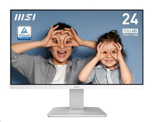 Obrázek MSI LCD PRO MP2412W, 23.8", 1920 x 1080, VA, 100Hz, 250nits, VESA 75x75, White