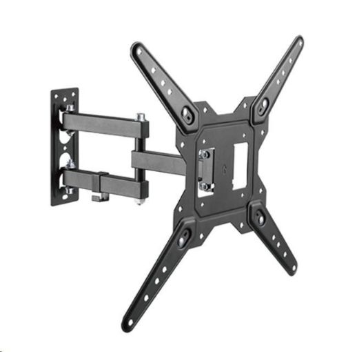 Obrázek Výsuvný držák Brateck LPA68-443 pro TV 23"-55" 30kg polohovatelný nástěnný