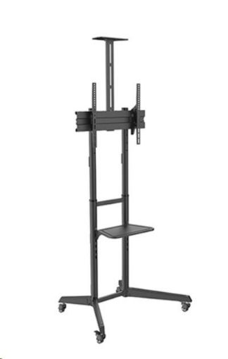 Obrázek Pojízdný stojan Brateck T1040T pro TV 37"-70" 50kg 2 police