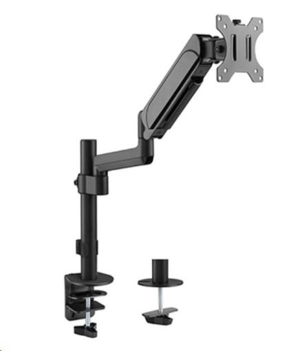 Obrázek Držák monitoru Brateck LDT48-C012 jedno rameno na tyčovém držáku plynová vzpěra