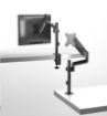 Obrázek Držák monitoru Brateck LDT48-C012 jedno rameno na tyčovém držáku plynová vzpěra