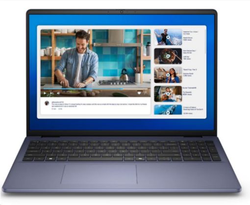 Obrázek DELL NTB 16 DC16251/C7-150U/16GB/512GB SSD/16" FHD+ /Integrated/FgrPr/3 Cell/65W/WLAN/Backlit Kb/W11 Pro/3Y PS NBD