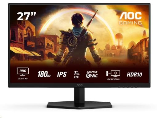 Obrázek AOC MT 27" Q27G42XE - 2560x1440,IPS,180Hz,2xHDMI,DP,Repro