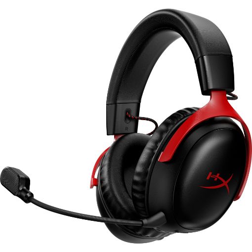 Obrázek HyperX Cloud III S Wireless Black-Red Gaming Headset