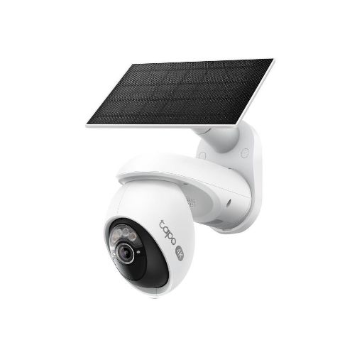 Obrázek TP-Link Tapo C660 KIT venkovní kamera, solární panel (8MP, 4K, 2160p, IR 12m, WiFi, micro SD card, IP65)