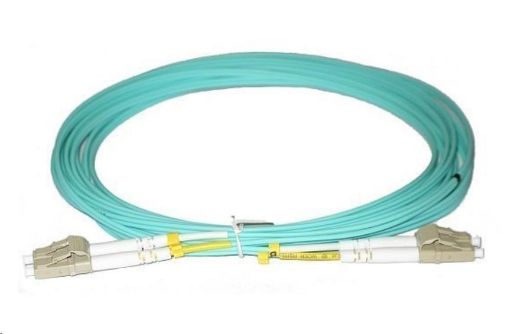 Obrázek Duplexní patch kabel MM 50/125, OM3, LC-LC, LS0H, 0,5m